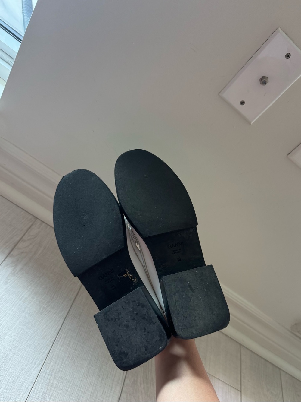 GANNI Jewel Patent Leather Loafers - Picture 5 of 5
